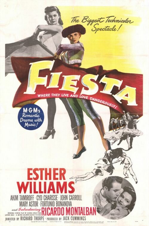 Фиеста (1947) постер