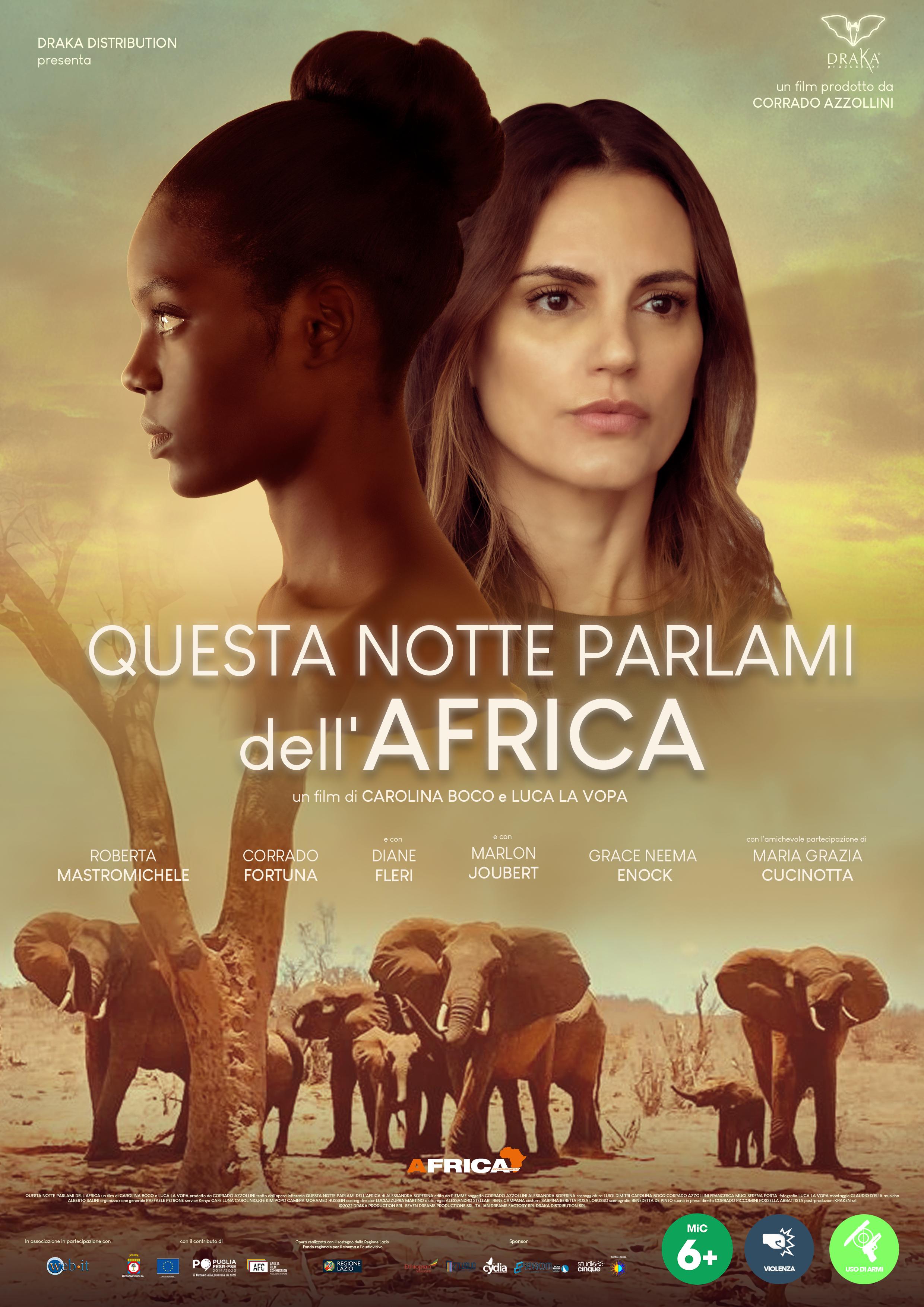 Questa notte parlami dell'Africa (2022) постер