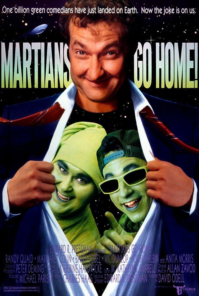 Марсиане, убирайтесь домой (1989) постер