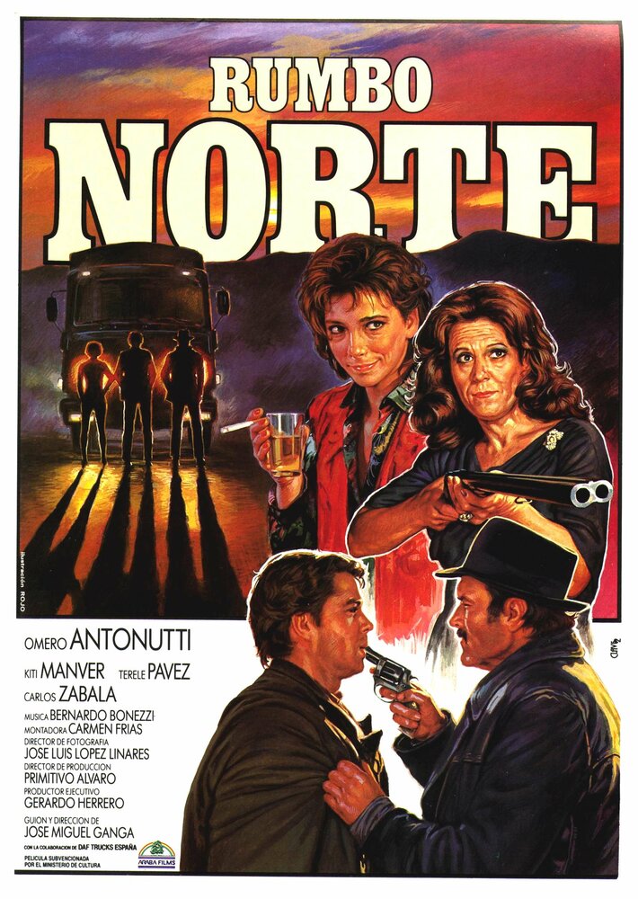 Rumbo norte (1987) постер