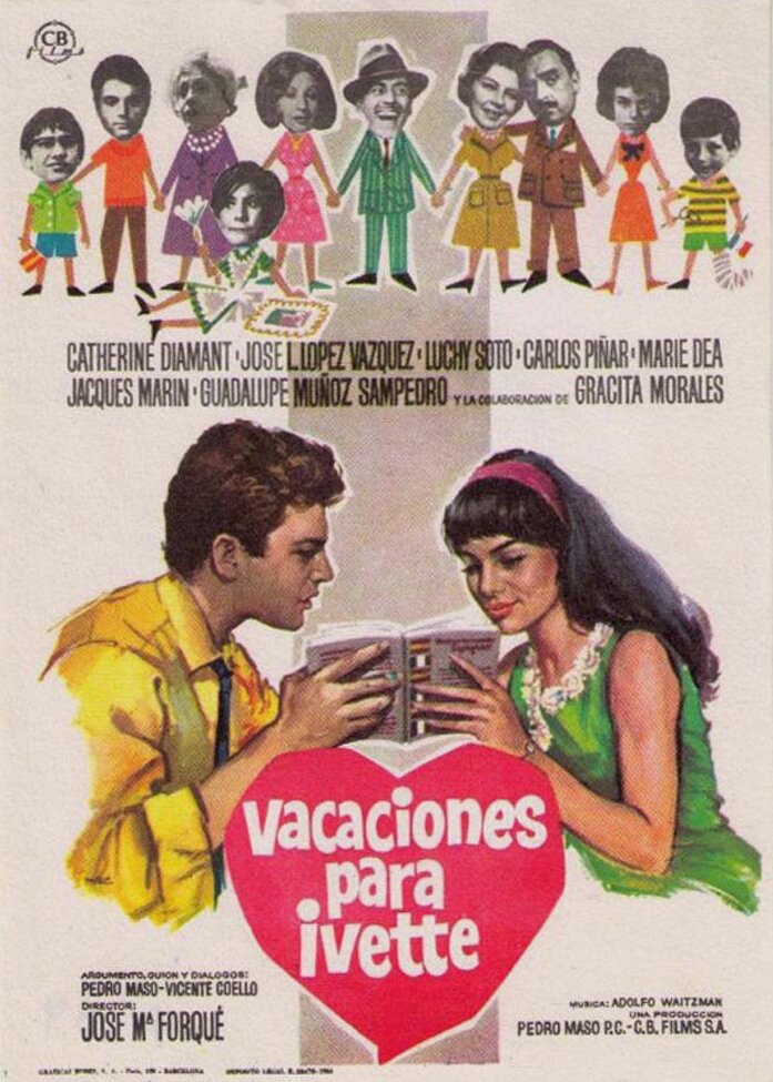 Каникулы для Иветт (1964) постер