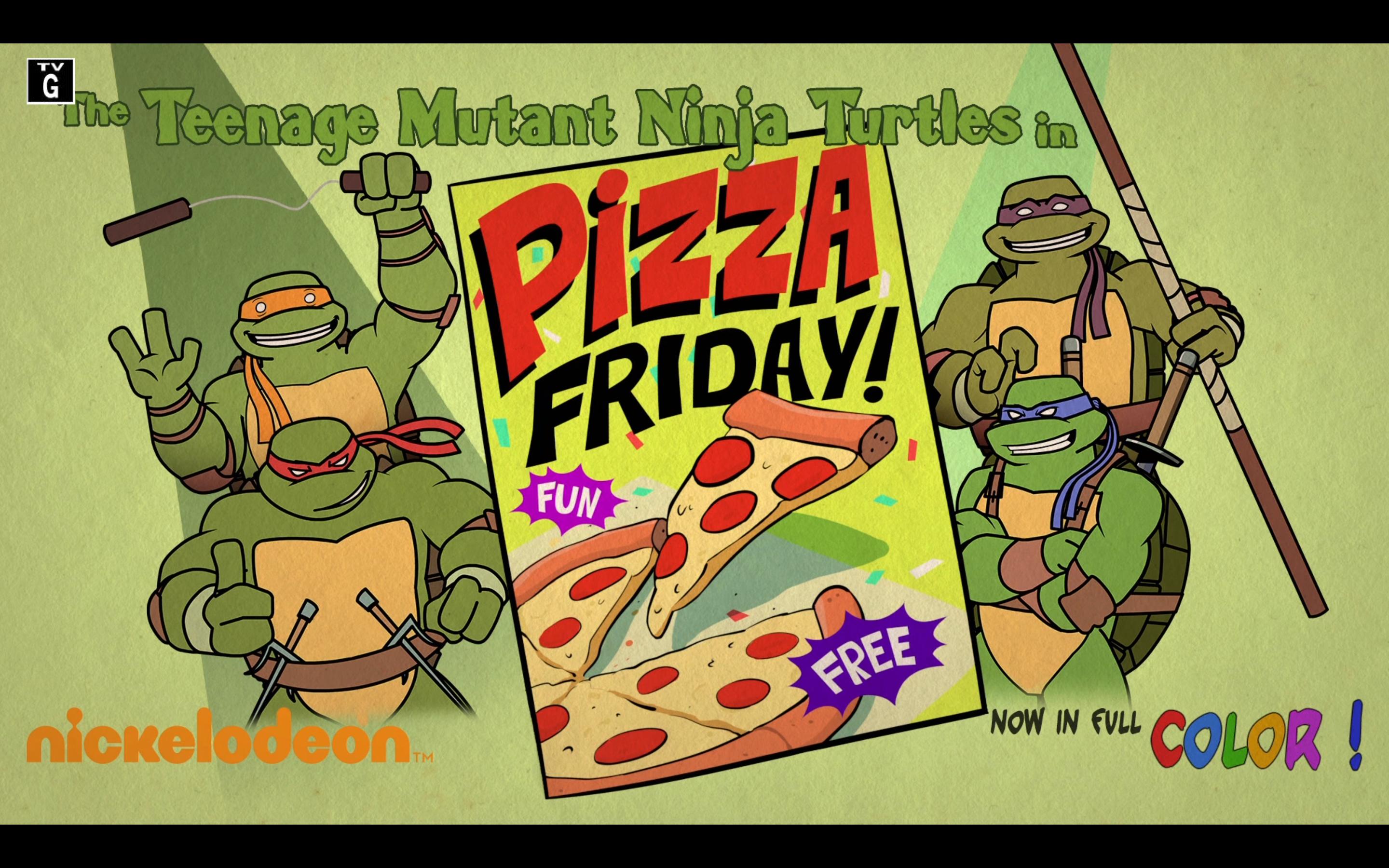 Teenage Mutant Ninja Turtles in Pizza Friday! (2016) постер