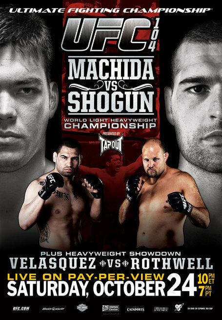 UFC 104: Machida vs. Shogun (2009) постер
