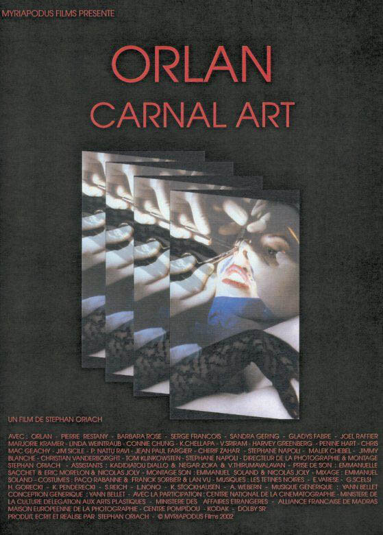 Orlan, carnal art (2001) постер
