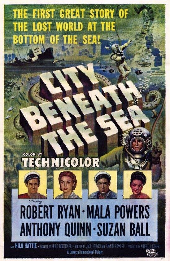 Город на морском дне (1953) постер
