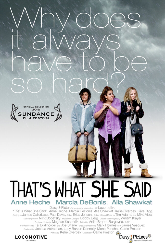 То, что она сказала (2012) постер