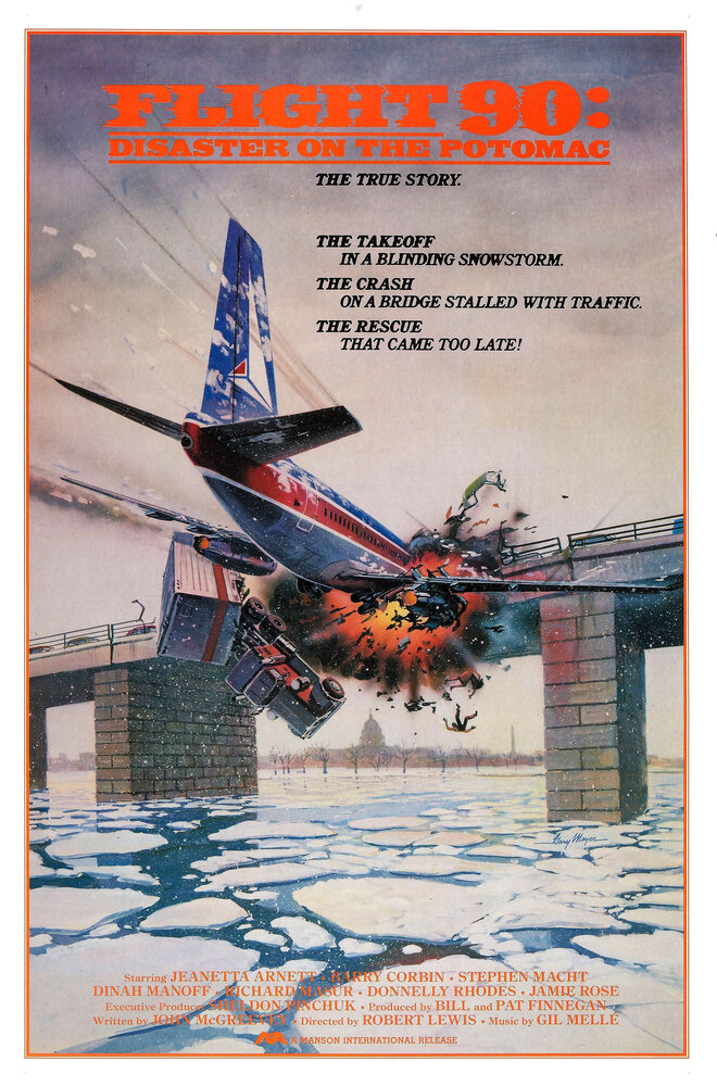 Рейс 90: Происшествие над Потомаком (1984) постер