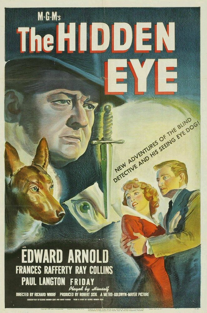 The Hidden Eye (1945) постер
