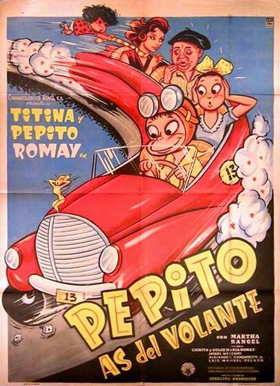 Pepito as del volante (1957) постер