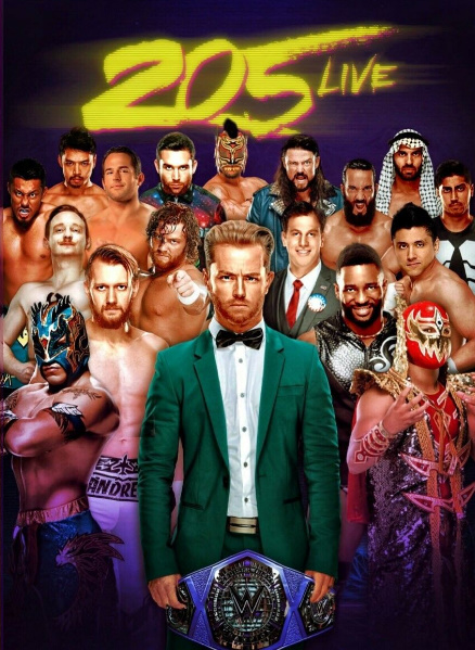 WWE: 205 Live (2016) постер