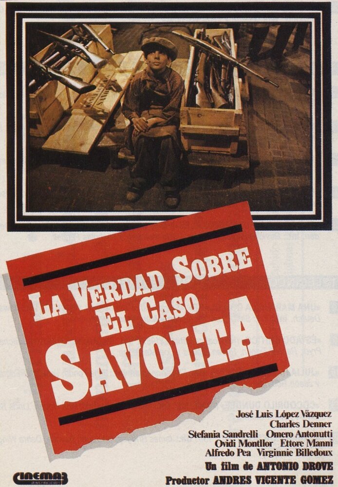 Правда о деле Савольты (1980) постер