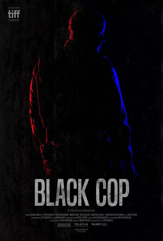 Черный коп (2017) постер