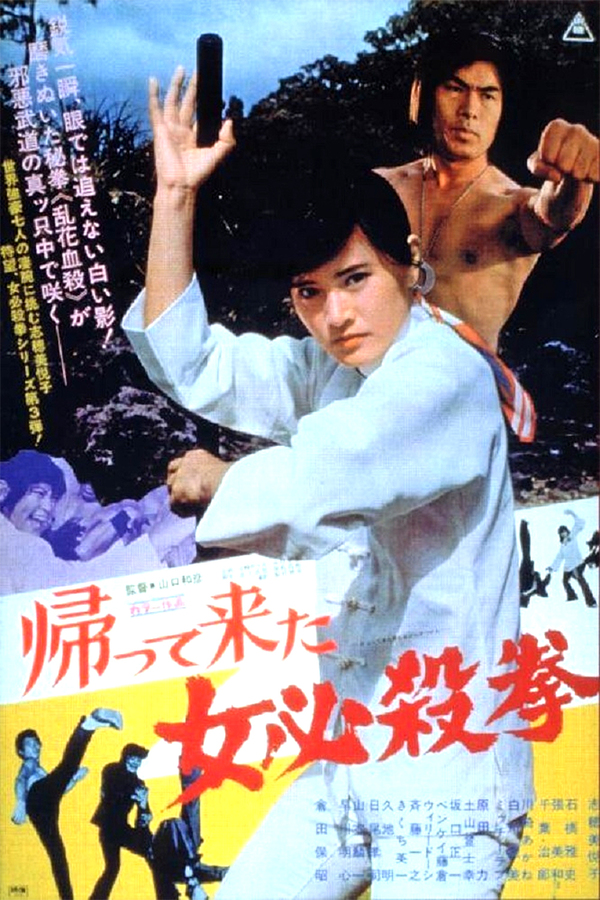 Kaette kita onna hissatsu ken (1975) постер