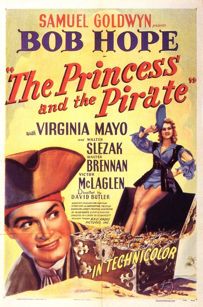 Принцесса и пират (1944) постер