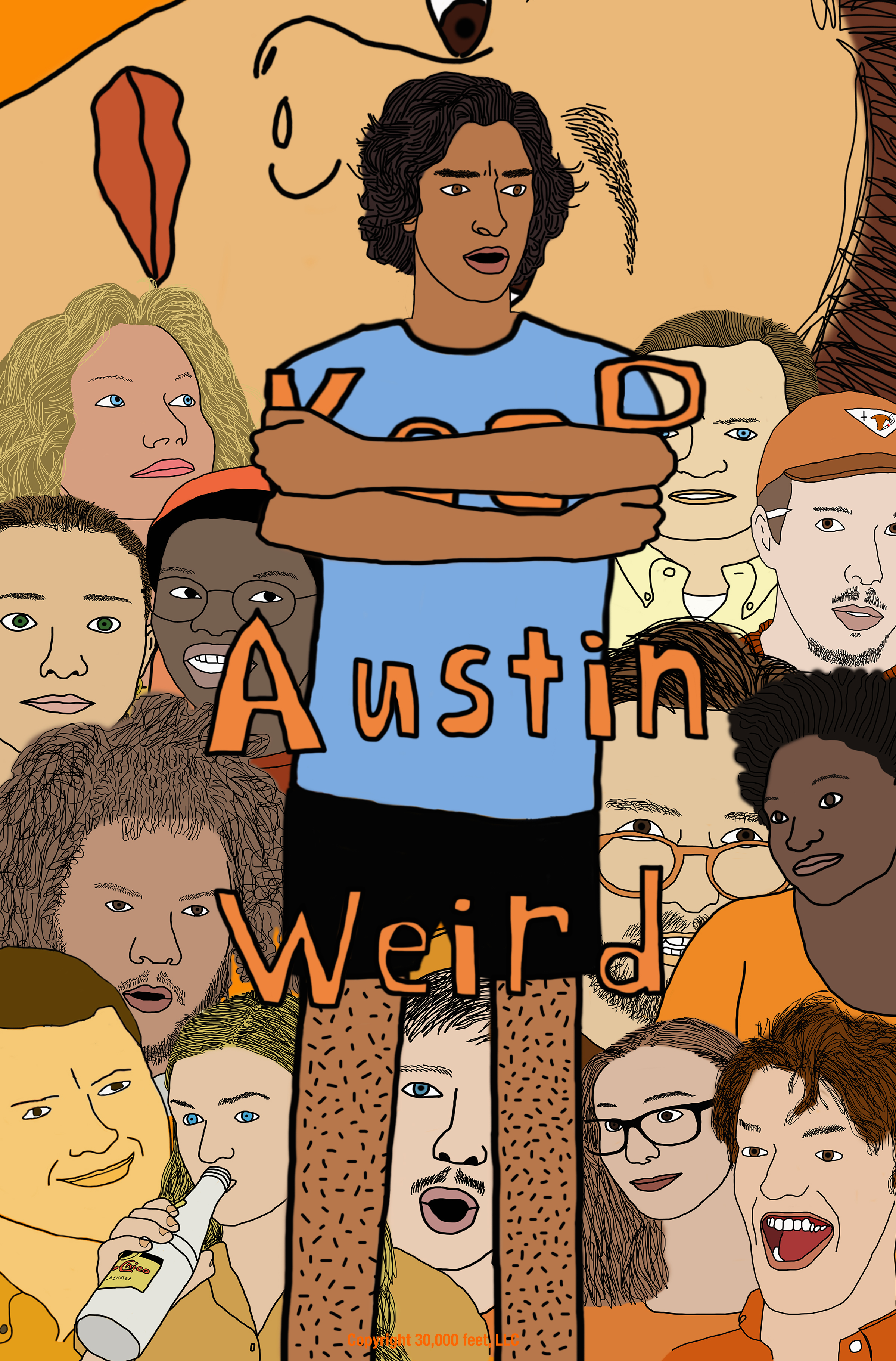 Austin Weird (2019) постер
