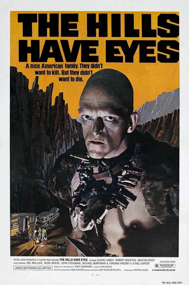У холмов есть глаза (1977) постер