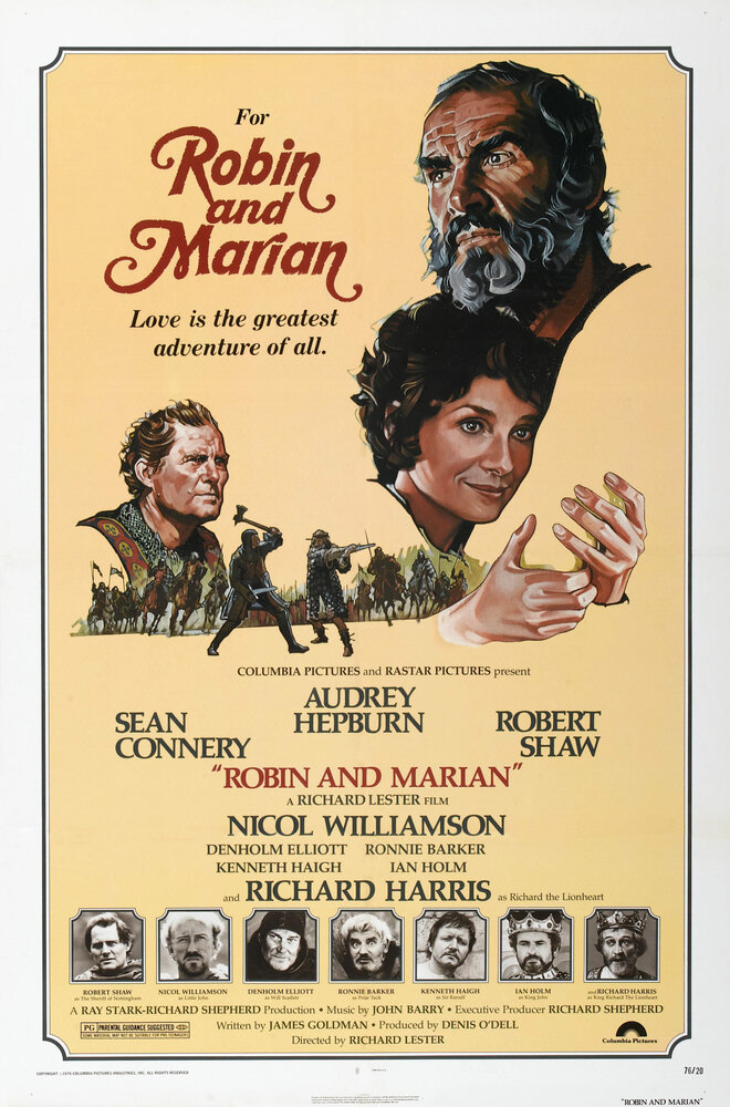 Робин и Мэриан (1976) постер