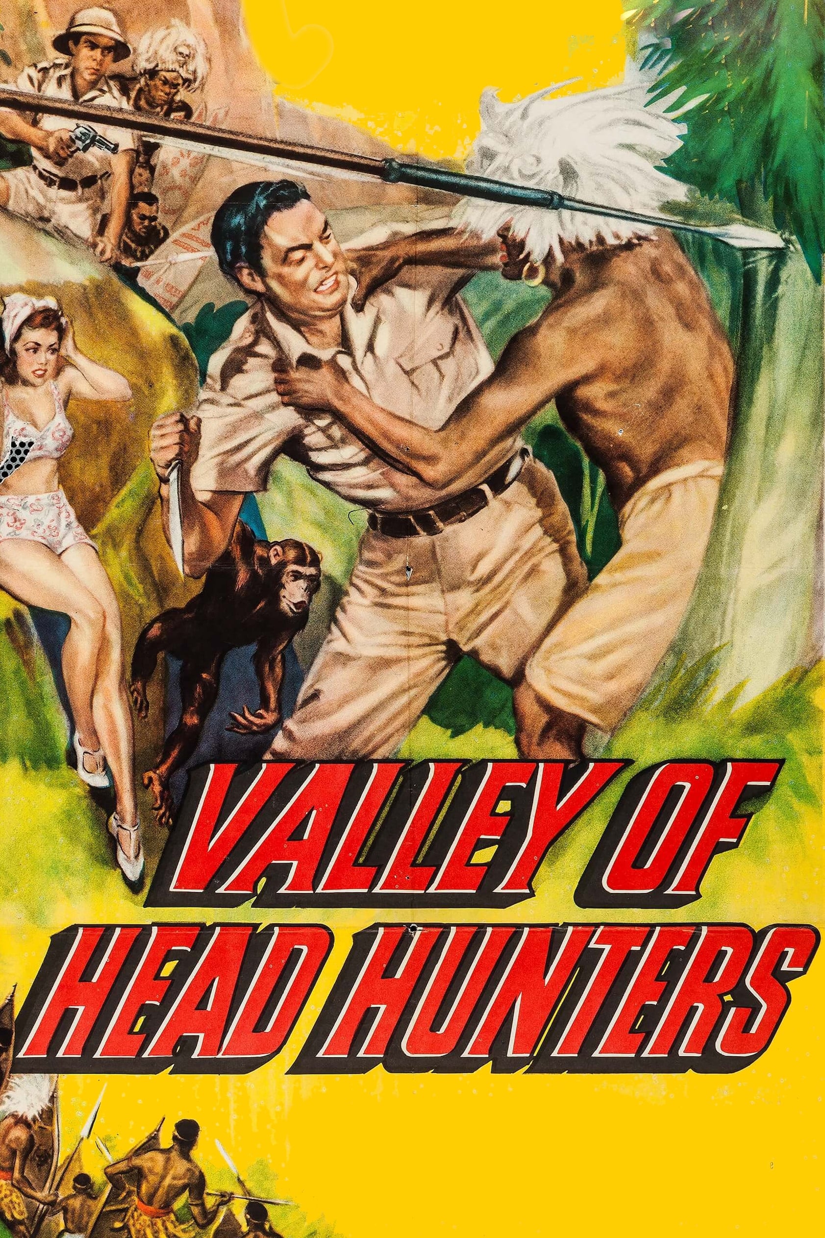 Долина охотников за головами (1953) постер