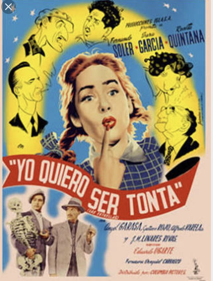 Yo quiero ser tonta (1950) постер