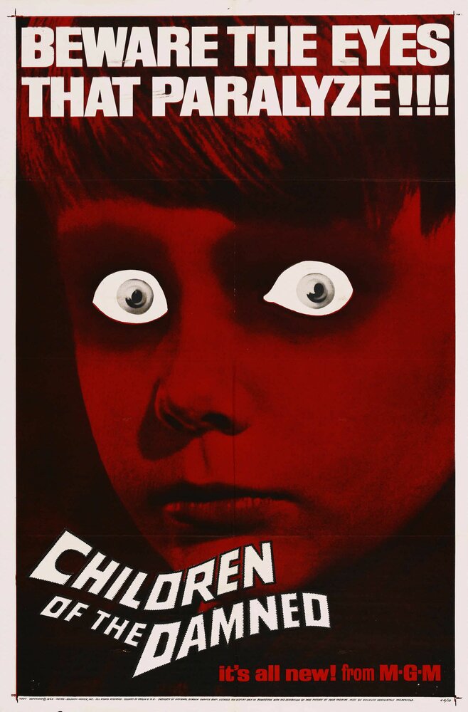 Дети проклятых (1964) постер