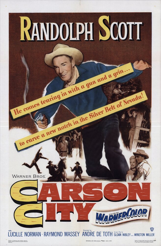 Carson City (1952) постер