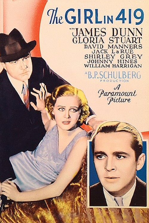 Девушка в 419 (1933) постер