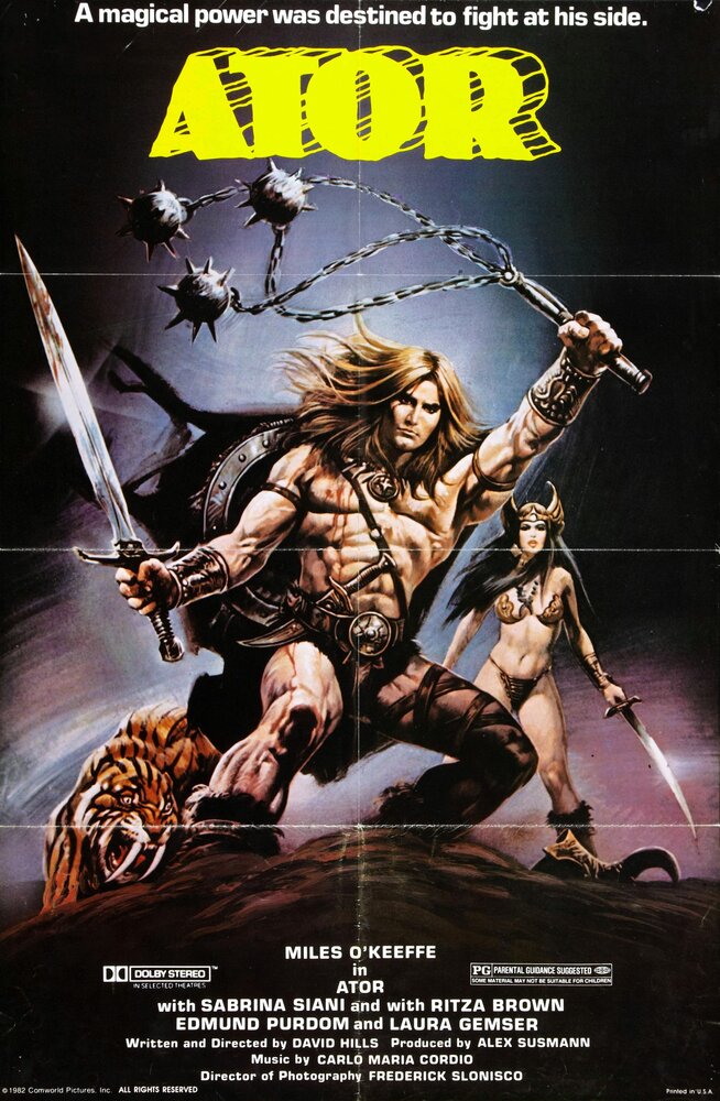 Непобедимый Атор (1982) постер