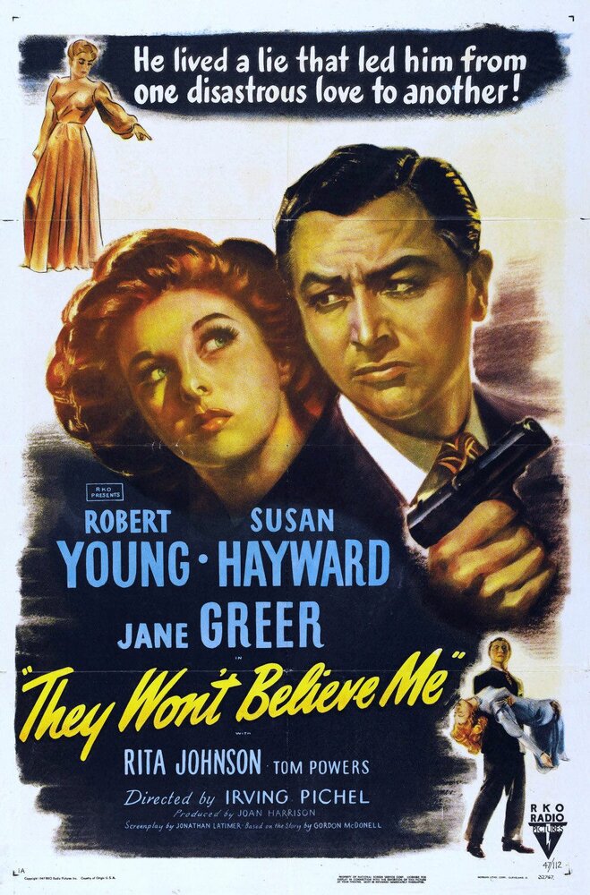 Они не поверят мне (1947) постер