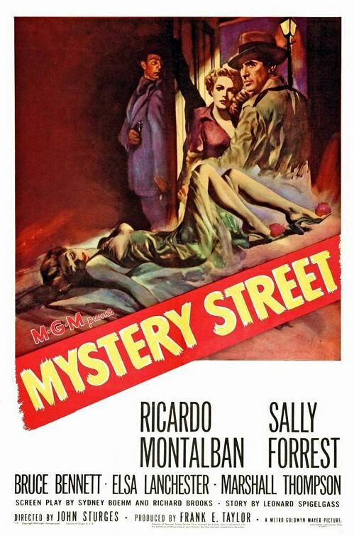 Загадочная улица (1950) постер