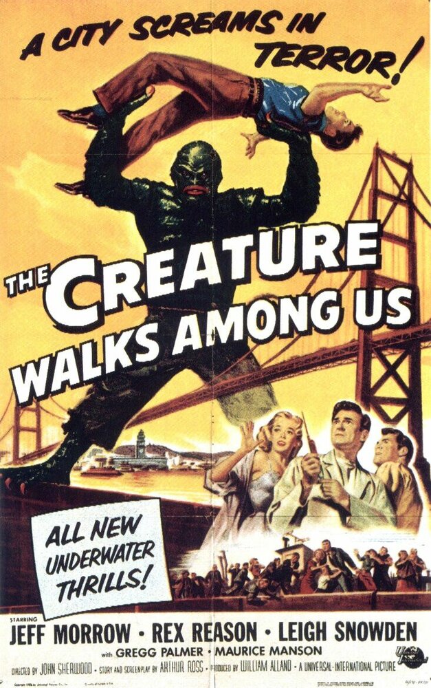 Тварь ходит среди нас (1956) постер
