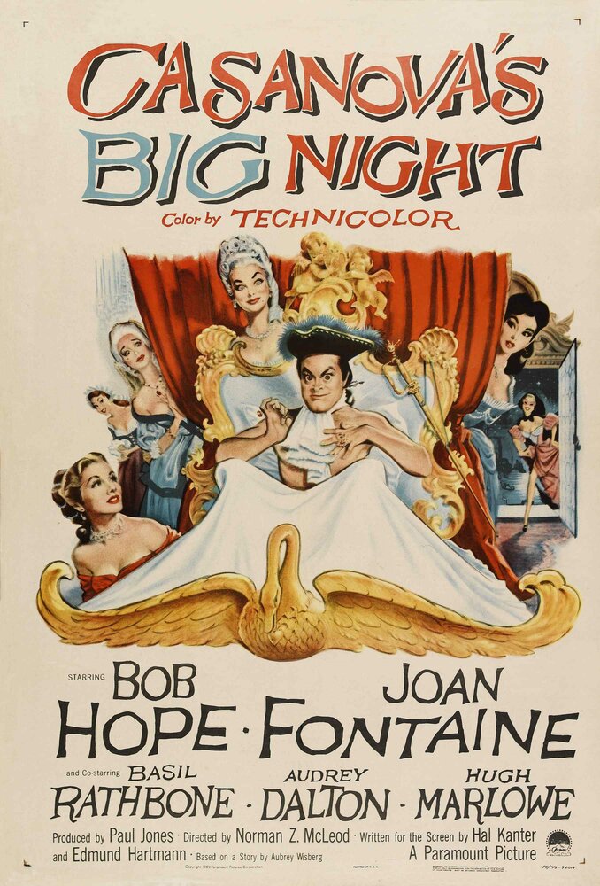 Великая ночь Казановы (1954) постер