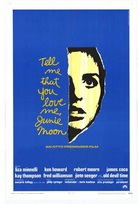 Скажи, что ты любишь меня, Джуни Мун (1970) постер