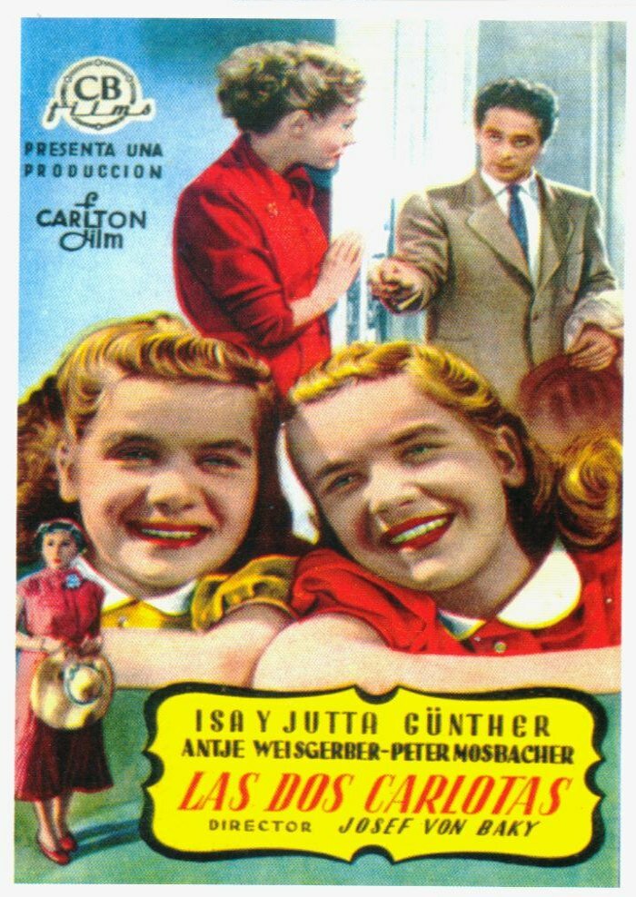 Проделки близнецов (1950) постер