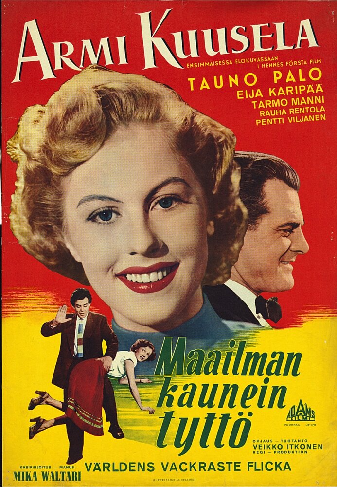 Самая красивая девушка в мире (1953) постер