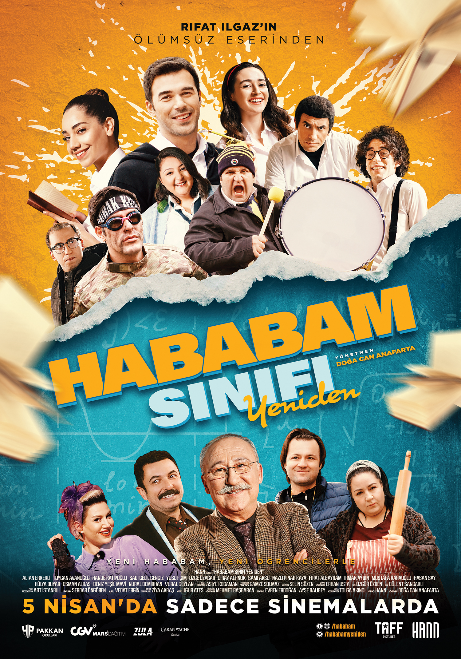 Hababam Sinifi Yeniden (2019) постер