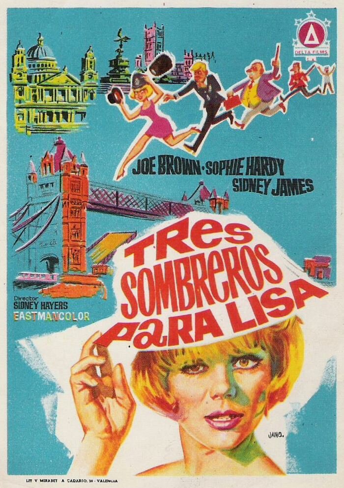Три шляпки для Лизы (1966) постер