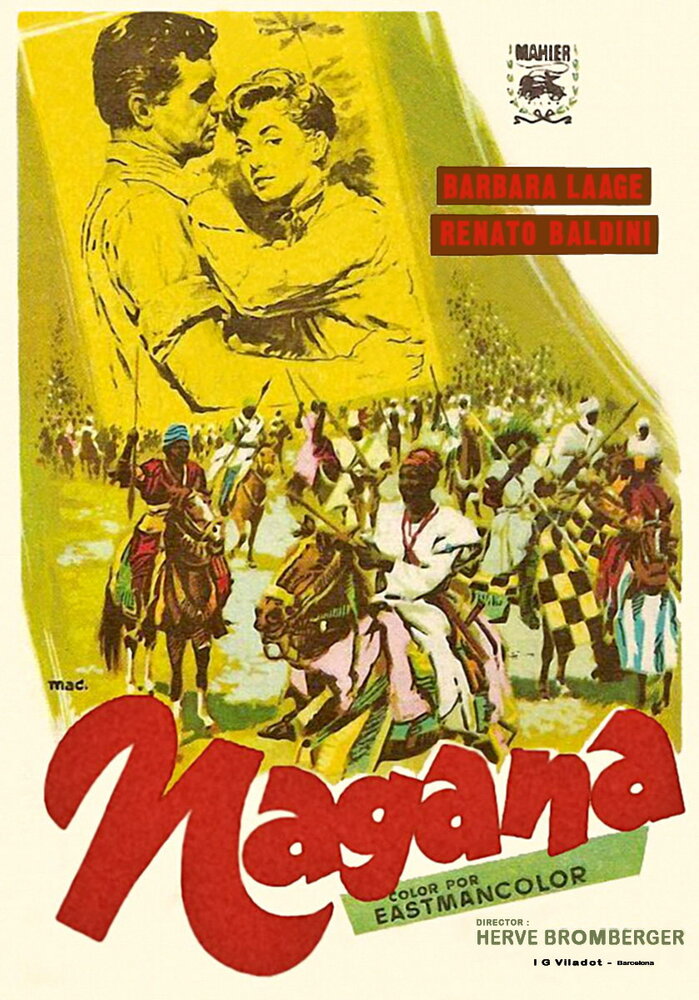 Nagana (1955) постер