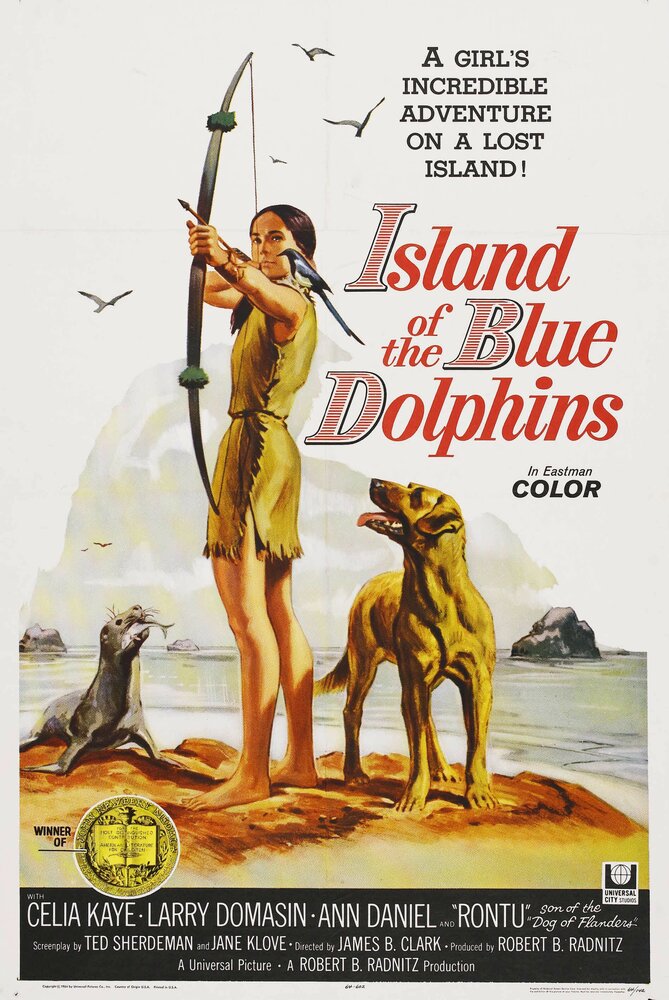 Остров голубых дельфинов (1964) постер